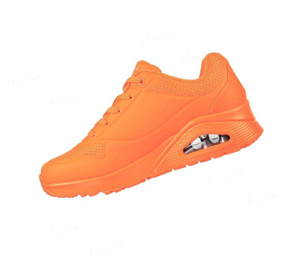 Zapatillas Skechers Uno - Night Shades Mujer Naranjas | ITTAL_AR