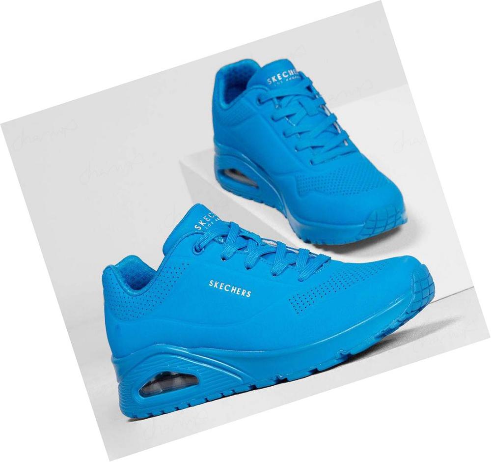 Zapatillas Skechers Uno - Night Shades Mujer Azules | TT593_AR