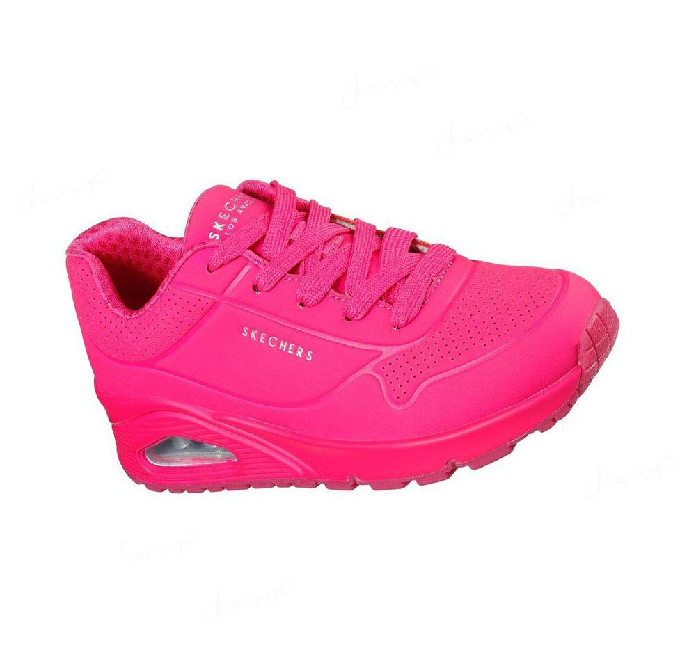 Zapatillas Skechers Uno - Night Shades Niña Rosas | 65A5E_AR