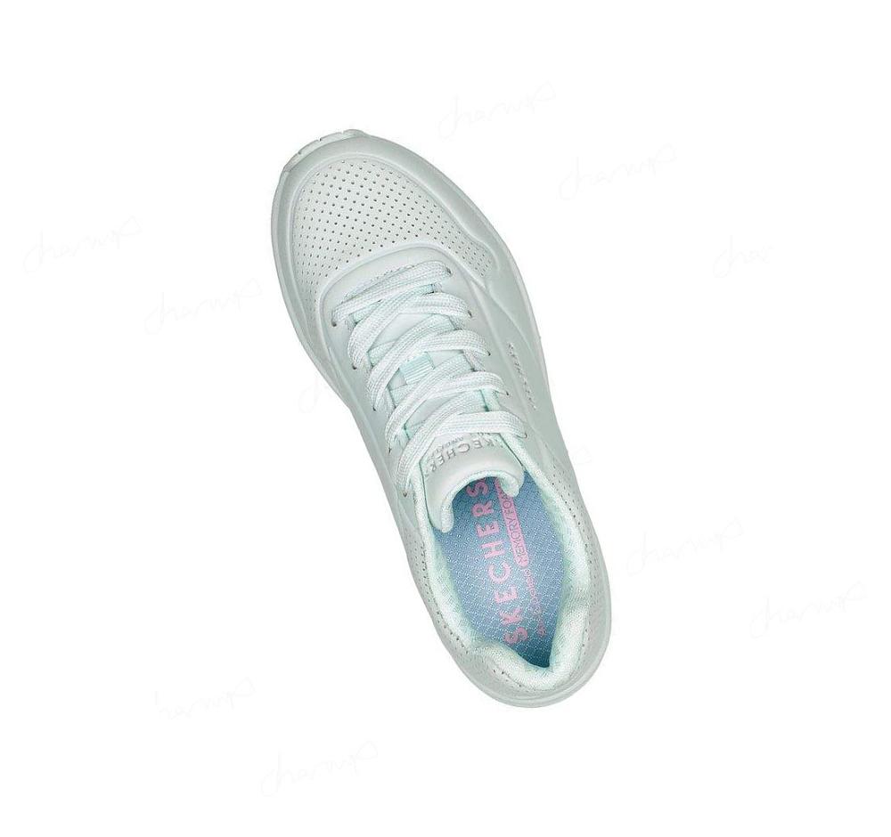 Zapatillas Skechers Uno - Pastel Shines Niña Verde Menta | 6520R_AR