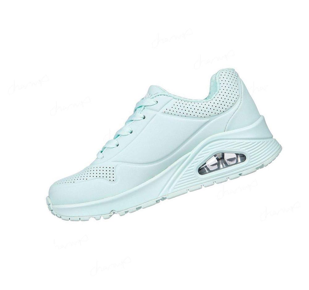 Zapatillas Skechers Uno - Pastel Shines Niña Verde Menta | 6520R_AR