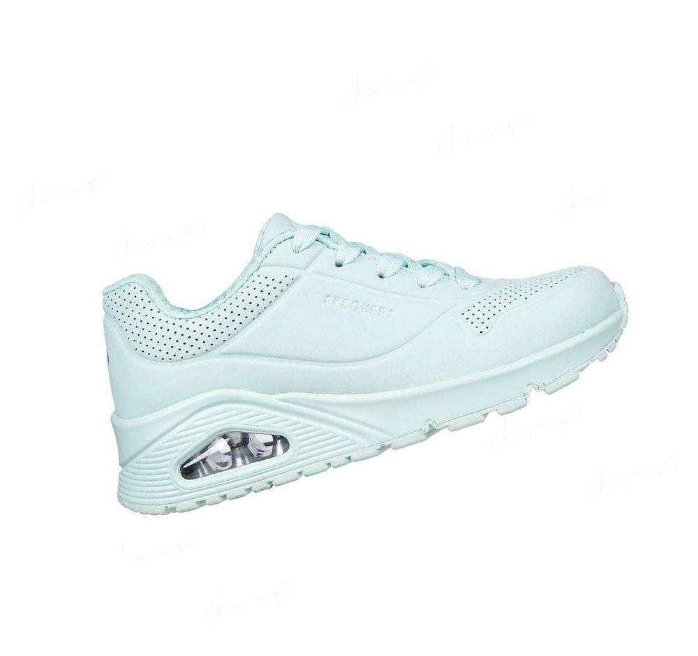 Zapatillas Skechers Uno - Pastel Shines Niña Verde Menta | 6520R_AR