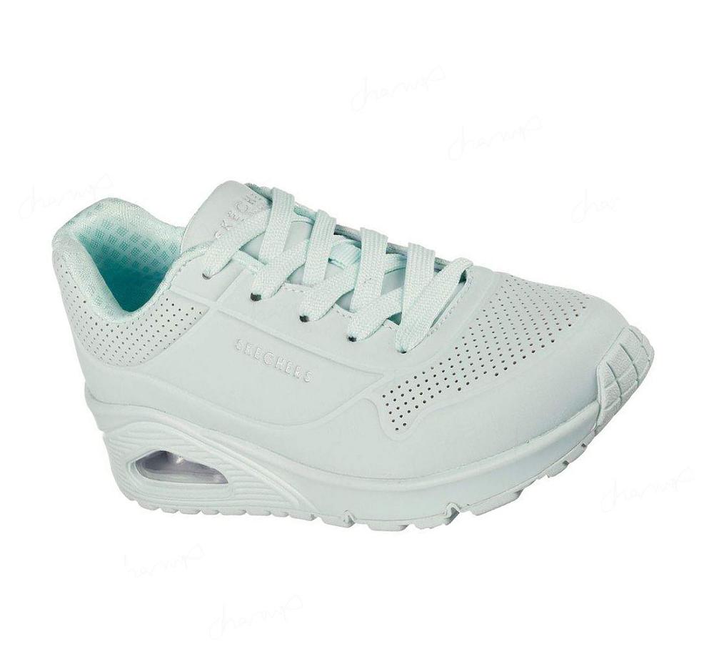 Zapatillas Skechers Uno - Pastel Shines Niña Verde Menta | 6520R_AR