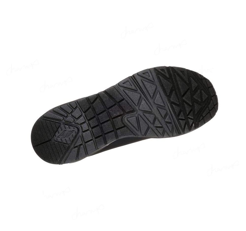 Zapatillas Skechers Uno - Stand On Air Mujer Negras | I8A9P_AR