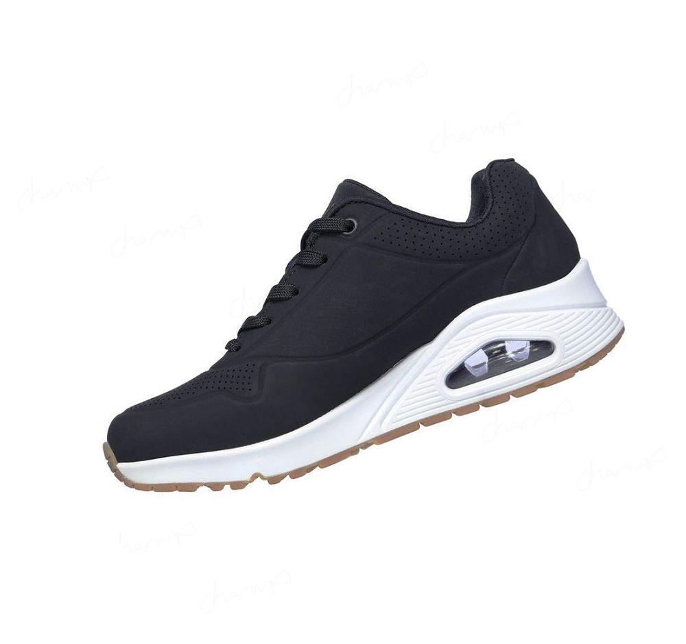 Zapatillas Skechers Uno - Stand On Air Mujer Negras | T9T2C_AR