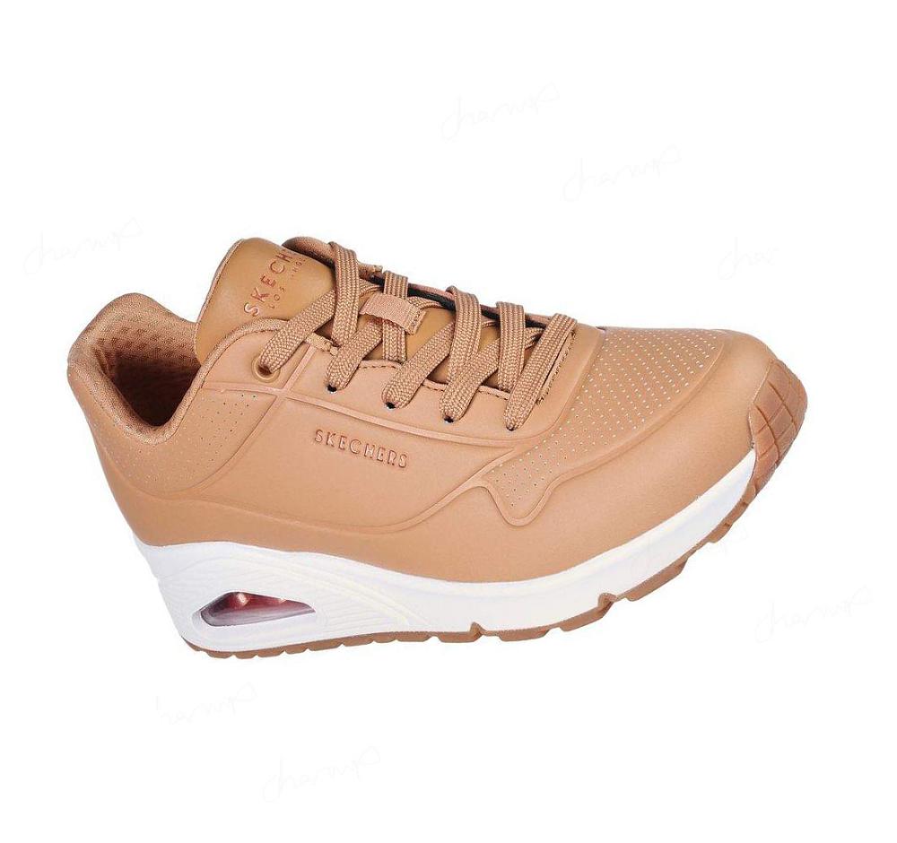 Zapatillas Skechers Uno - Stand On Air Mujer Marrones | TT69G_AR