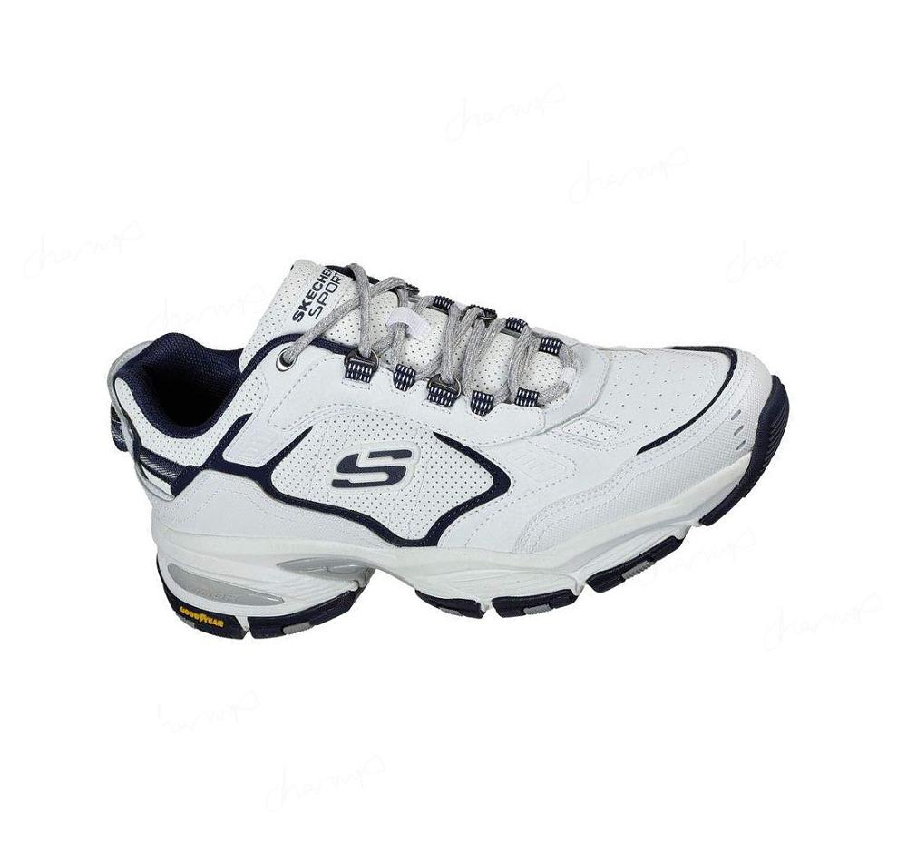 Zapatillas Skechers Vigor 3.0 - Arbiter Hombre Blancas Azul Marino | 3T00L_AR