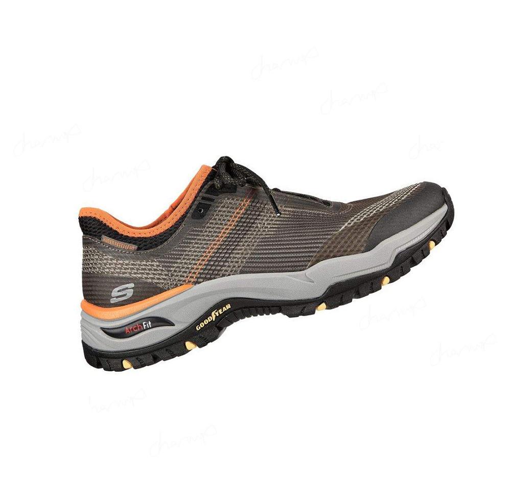 Zapatos Casuales Skechers Arch Fit Dawson - Mahone Hombre Verde Oliva | I293E_AR