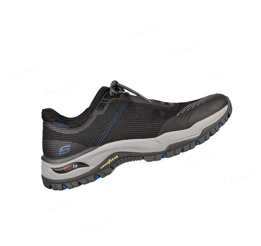 Zapatos Casuales Skechers Arch Fit Dawson - Mahone Hombre Negras Gris | I30TA_AR