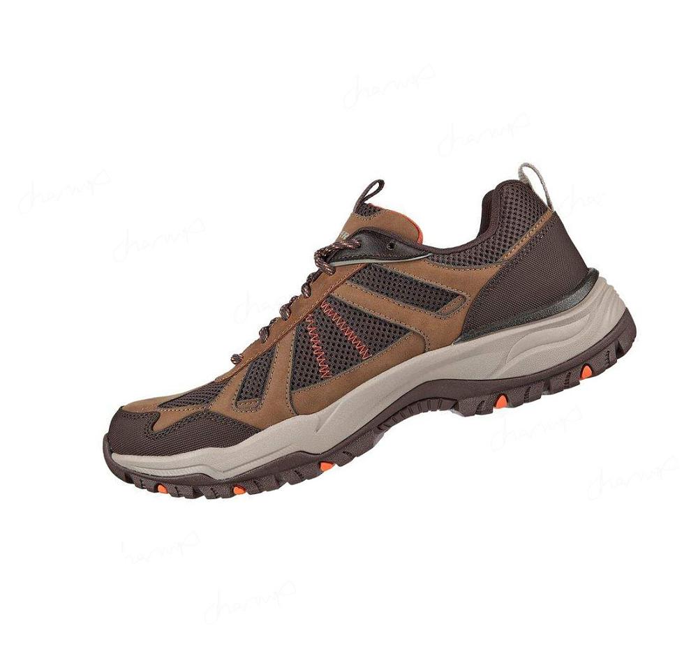 Zapatos Casuales Skechers Arch Fit Dawson - Vortego Hombre Marrones | I35T0_AR