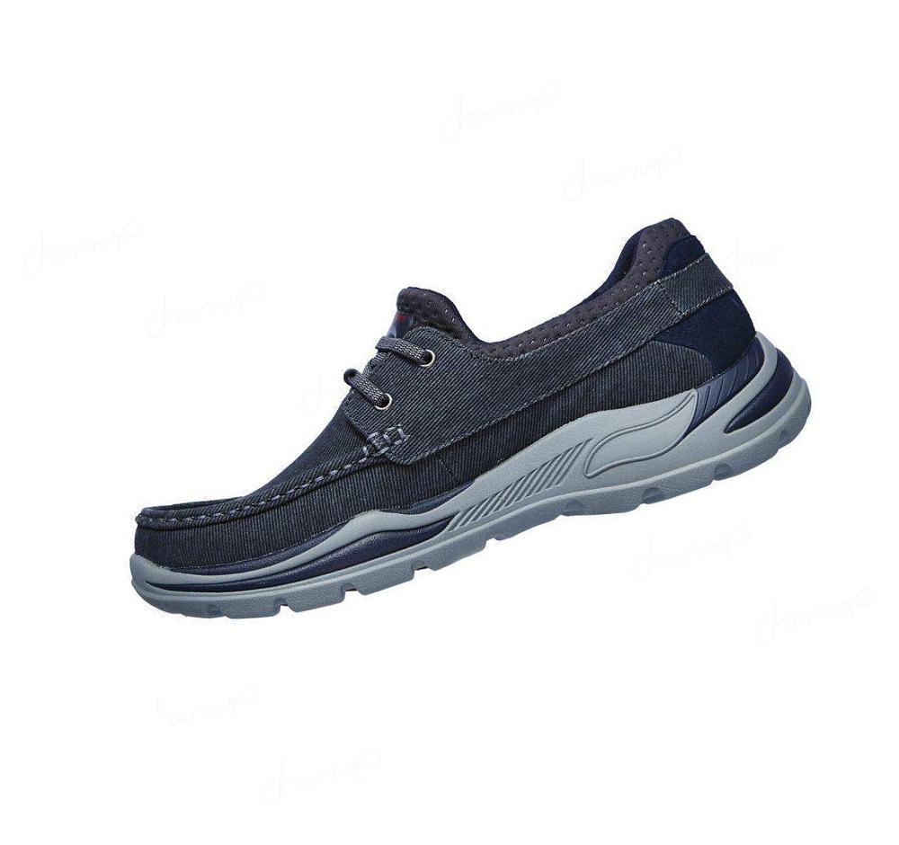 Zapatos Casuales Skechers Arch Fit Motley - Oven Hombre Azul Marino | A168S_AR