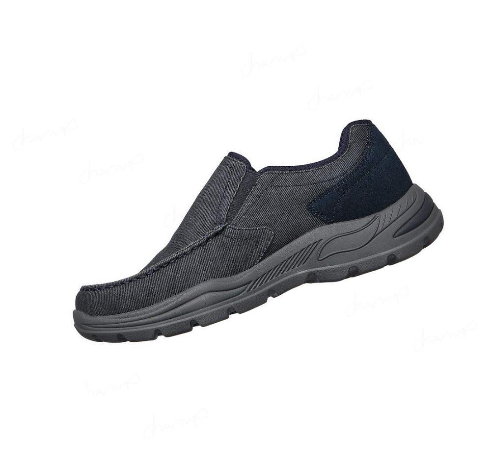 Zapatos Casuales Skechers Arch Fit Motley - Rolens Hombre Azul Marino | A193X_AR