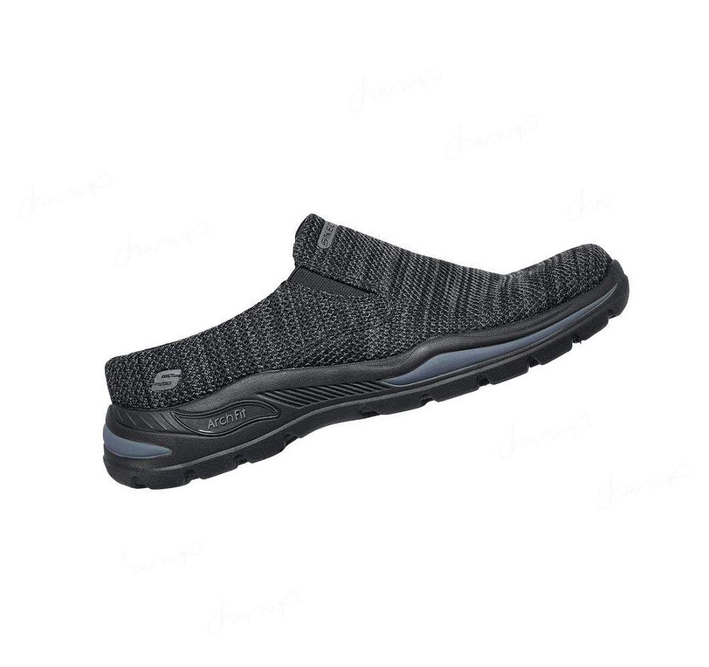 Zapatos Casuales Skechers Arch Fit Motley - Vernal Hombre Negras | I932L_AR