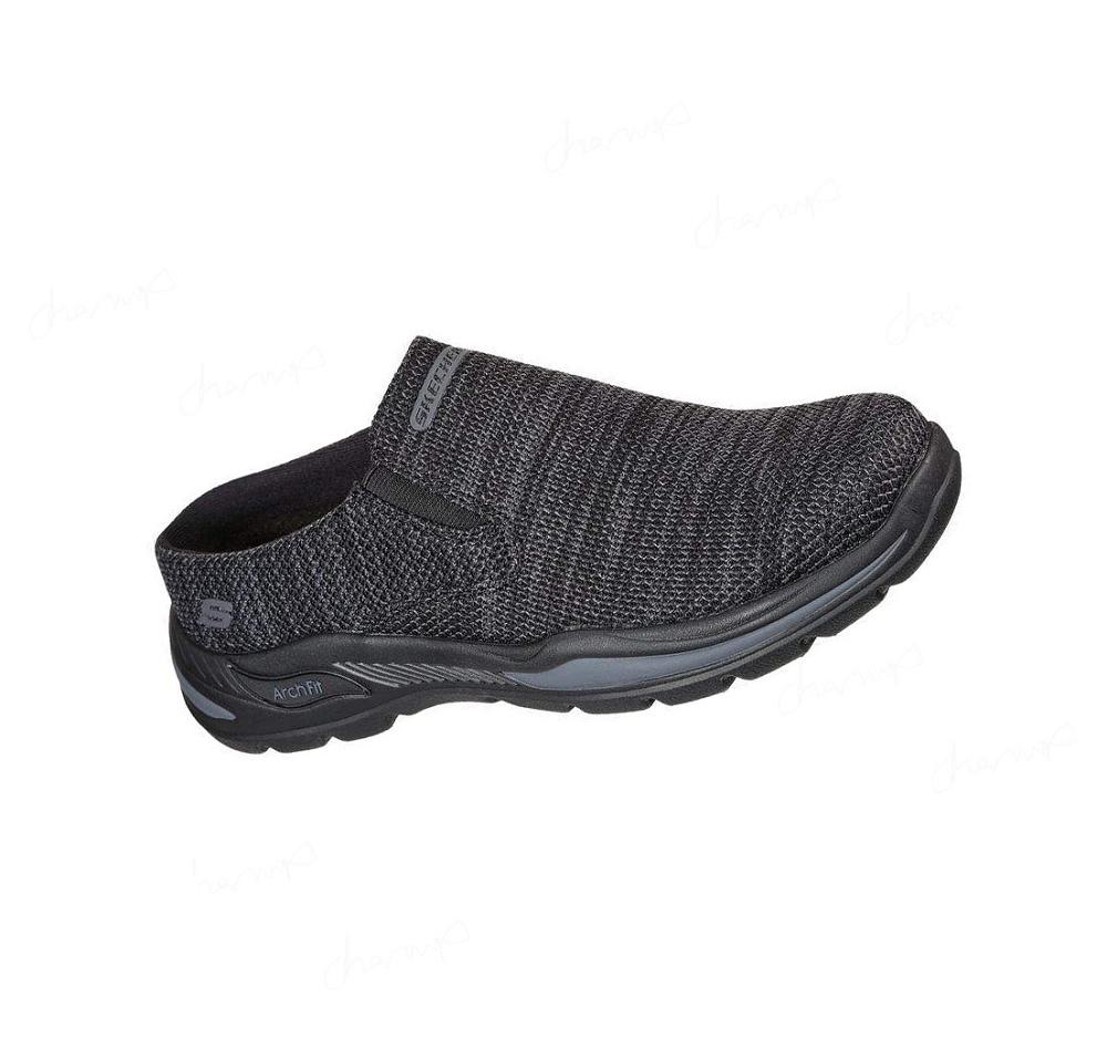 Zapatos Casuales Skechers Arch Fit Motley - Vernal Hombre Negras | I932L_AR