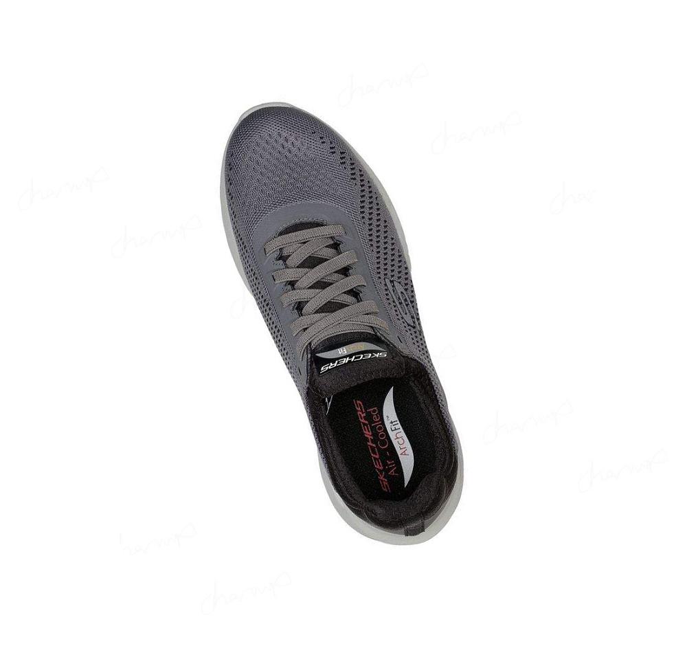 Zapatos Casuales Skechers Arch Fit Orvan - Trayver Hombre Gris Negras | IT82L_AR