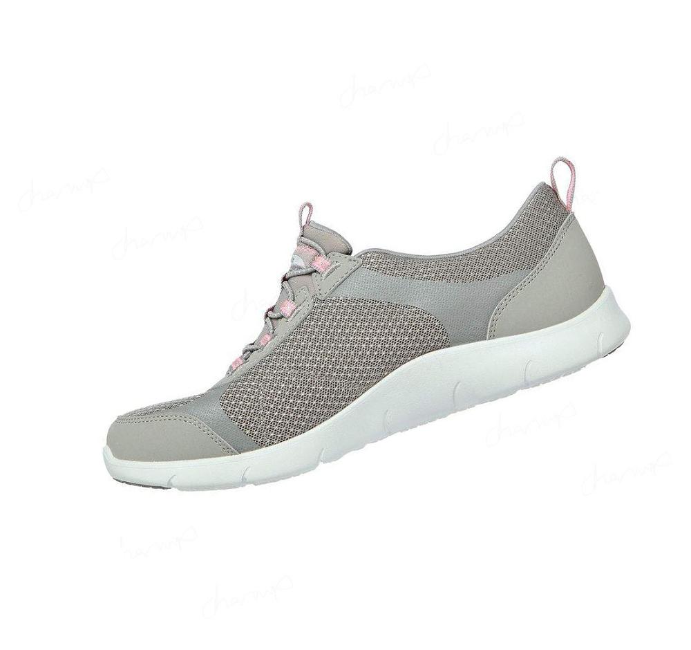 Zapatos Casuales Skechers Arch Fit Refine - Her Best Mujer Gris Rosas | A038L_AR