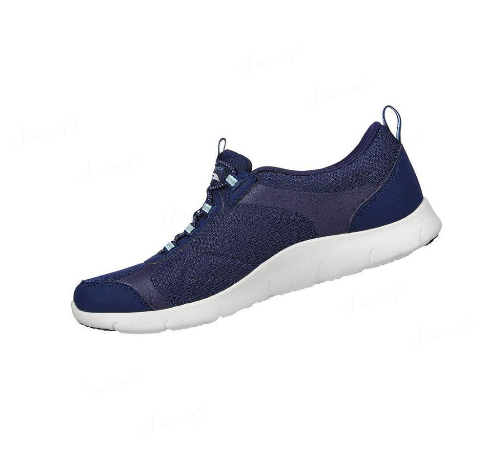 Zapatos Casuales Skechers Arch Fit Refine - Her Best Mujer Azul Marino | A063A_AR