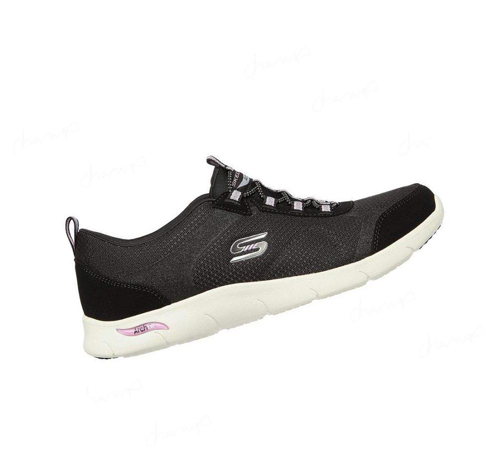 Zapatos Casuales Skechers Arch Fit Refine - Her Best Mujer Negras Lavanda | A32AL_AR