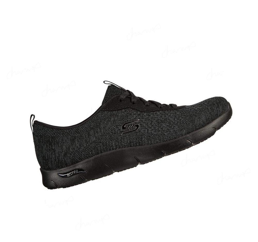 Zapatos Casuales Skechers Arch Fit Refine - Lavish Mujer Negras | A3A9A_AR