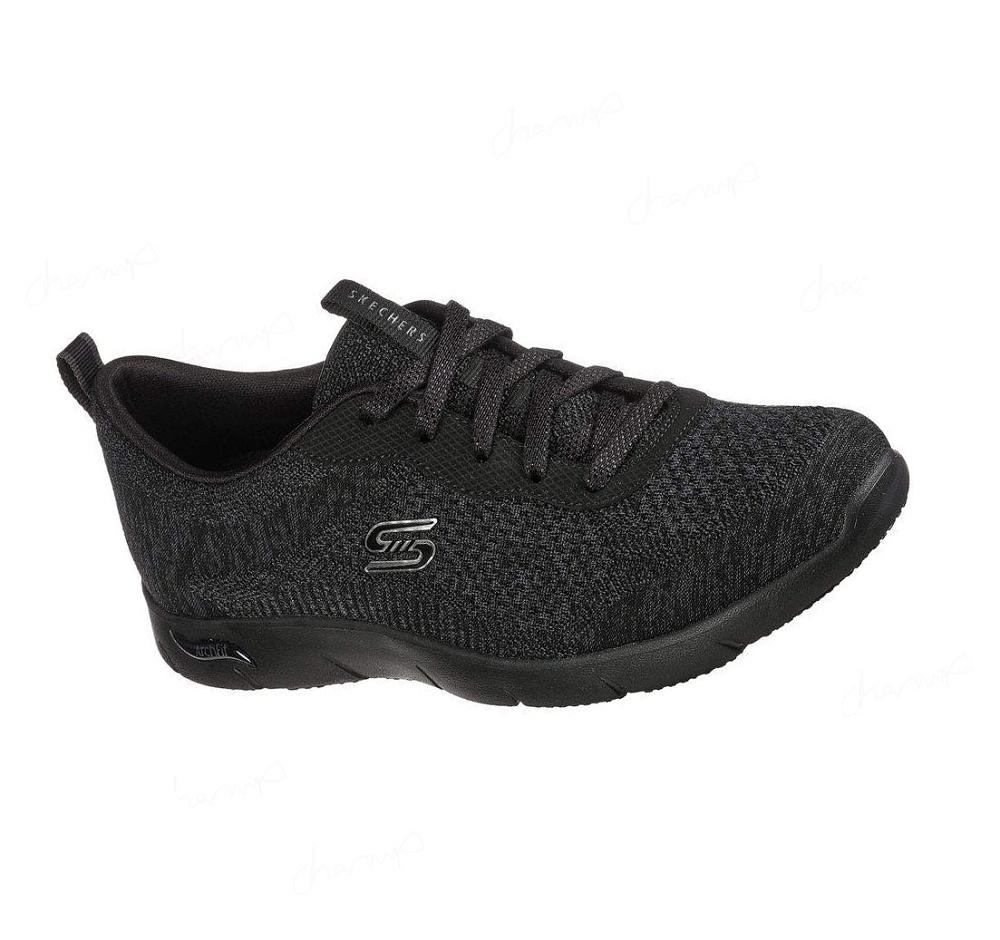 Zapatos Casuales Skechers Arch Fit Refine - Lavish Mujer Negras | A3A9A_AR