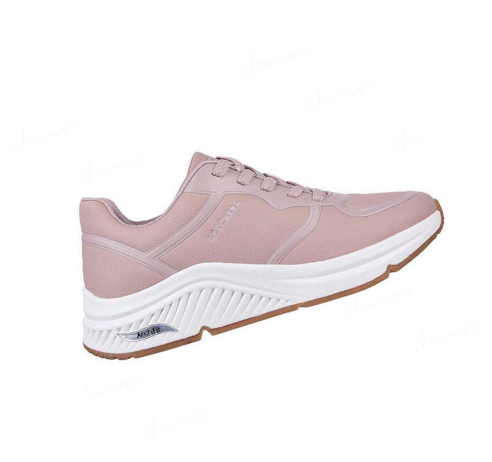 Zapatos Casuales Skechers Arch Fit: S-Miles - Mile Makers Mujer Moradas | A1130_AR