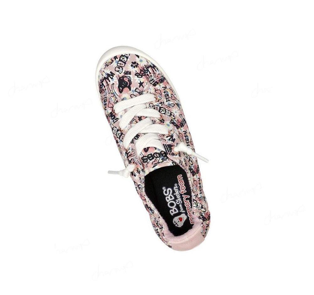 Zapatos Casuales Skechers BOBS Beach Bingo - Treat Walkies Mujer Rosas | T9TA5_AR