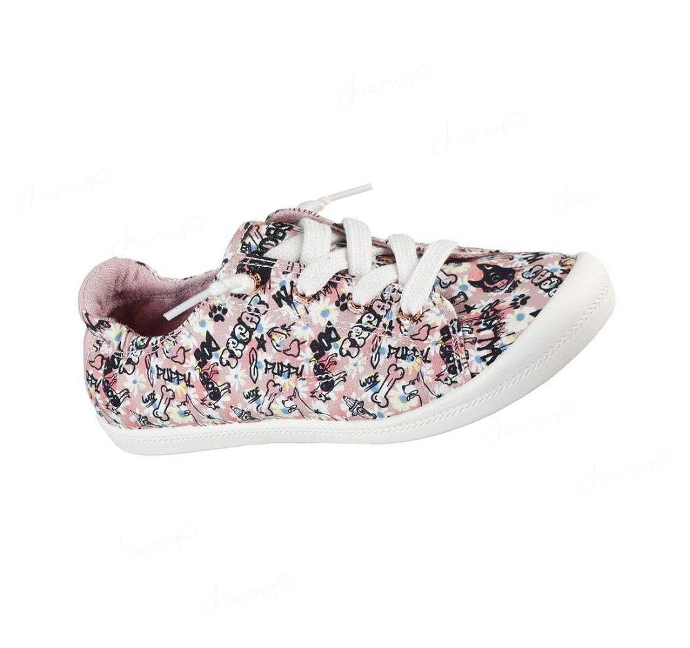 Zapatos Casuales Skechers BOBS Beach Bingo - Treat Walkies Mujer Rosas | T9TA5_AR