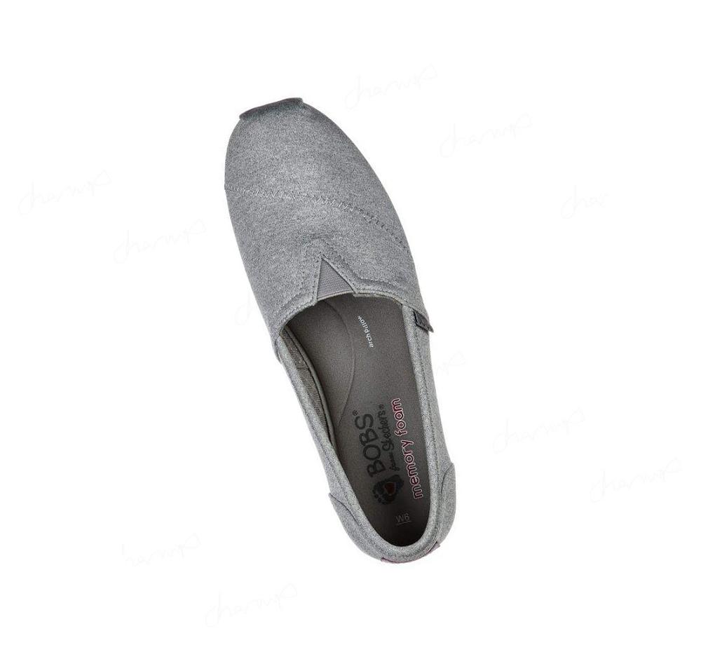 Zapatos Casuales Skechers BOBS Plush - Express Yourself Mujer Gris | 30A9A_AR