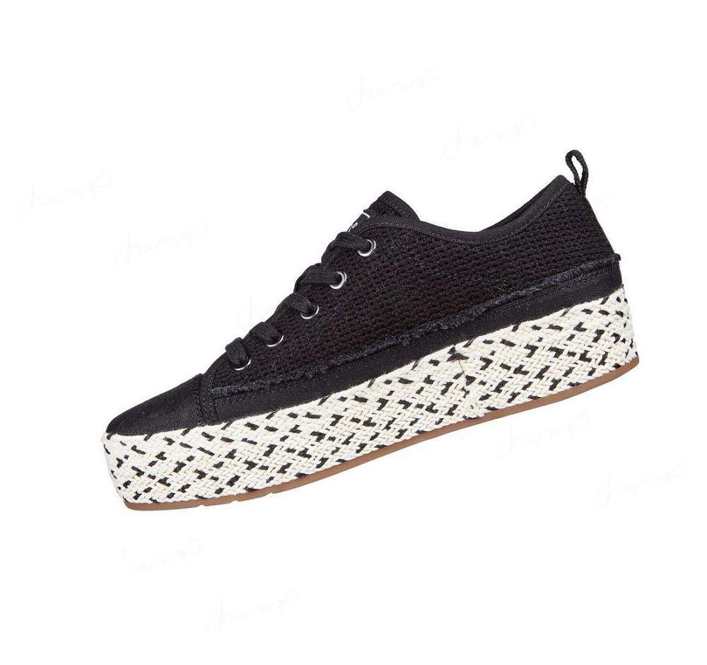 Zapatos Casuales Skechers BOBS Sesame - Cute Altura Mujer Negras | I013Q_AR