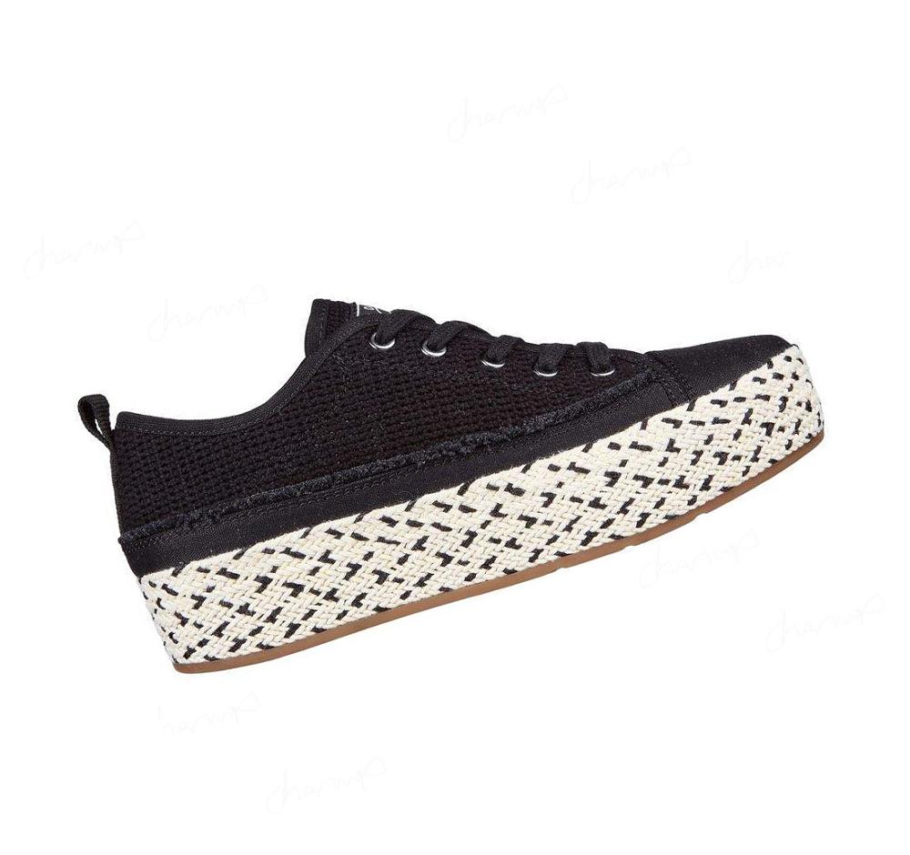 Zapatos Casuales Skechers BOBS Sesame - Cute Altura Mujer Negras | I013Q_AR