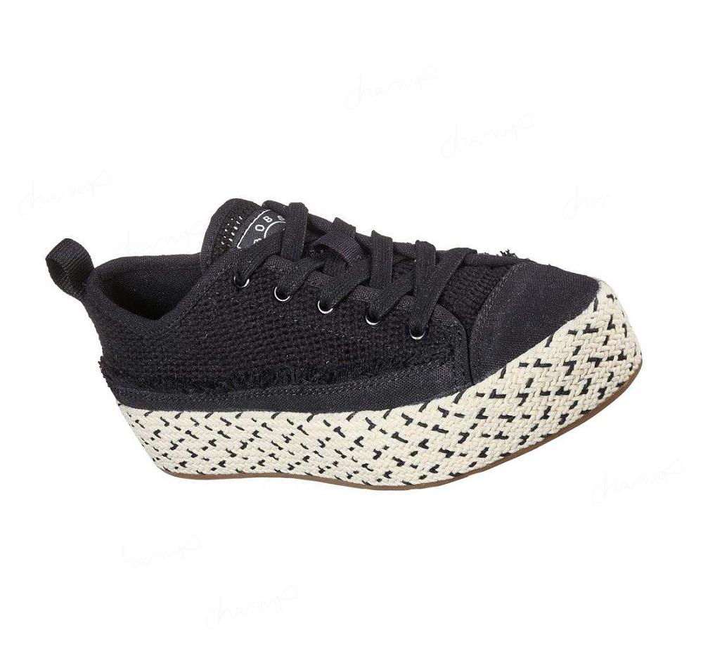 Zapatos Casuales Skechers BOBS Sesame - Cute Altura Mujer Negras | I013Q_AR