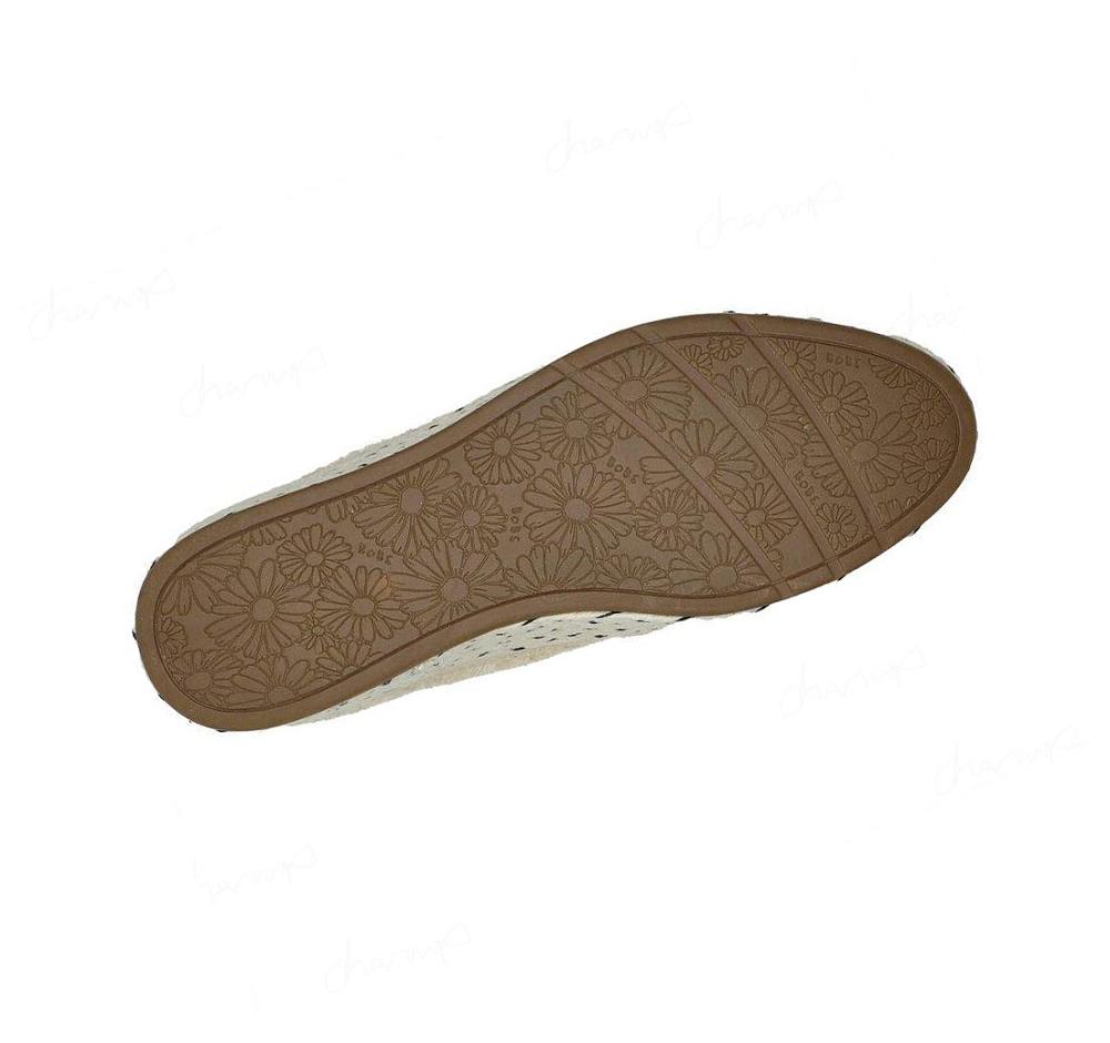 Zapatos Casuales Skechers BOBS Sesame - Cute Altura Mujer Beige | I038A_AR