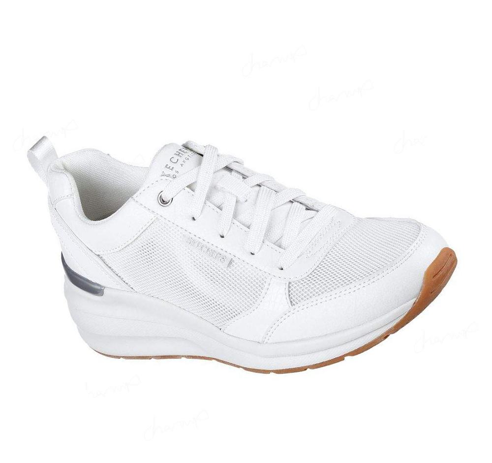 Zapatos Casuales Skechers Billion - Hot Days Mujer Blancas | T2TAR_AR