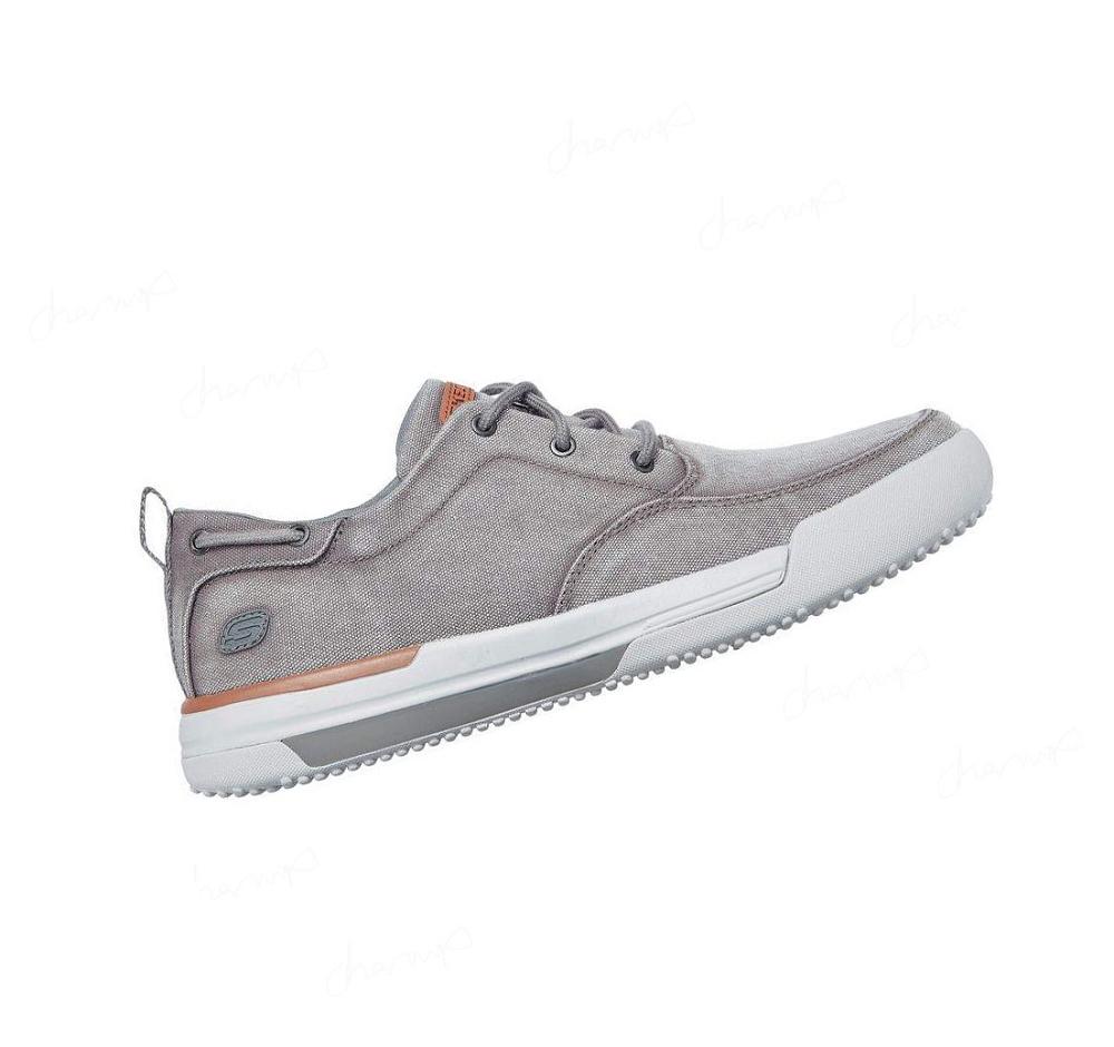 Zapatos Casuales Skechers Brewer - Portero Hombre Gris | 6T89P_AR