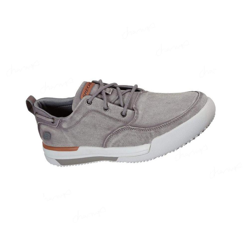 Zapatos Casuales Skechers Brewer - Portero Hombre Gris | 6T89P_AR