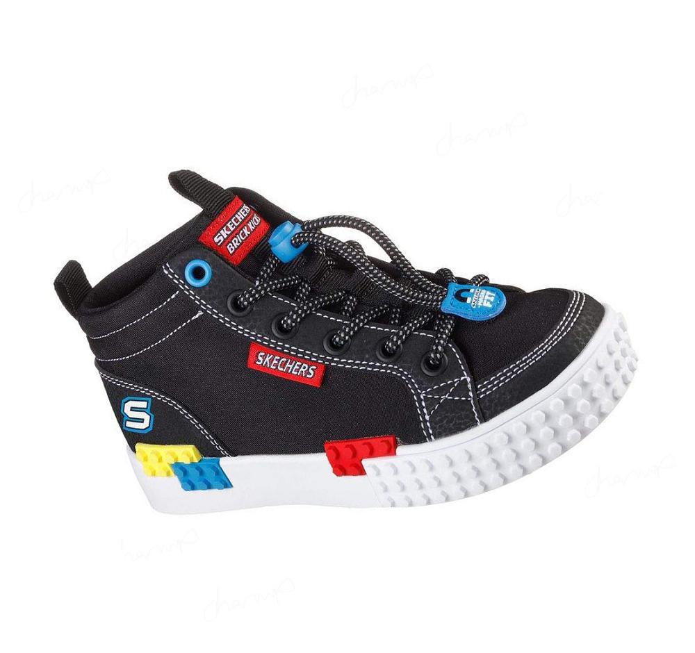 Zapatos Casuales Skechers Brick Kicks: Kool Bricks Niño Negras | T5513_AR