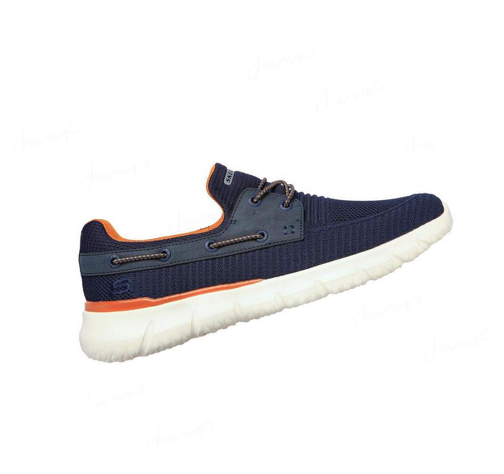 Zapatos Casuales Skechers Del Retto - Clean Slate Hombre Azul Marino | I593A_AR