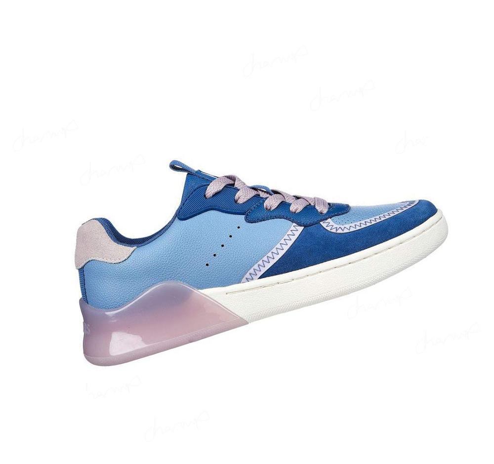 Zapatos Casuales Skechers Double Gloss - Blocked Up Mujer Azul Marino | I288L_AR