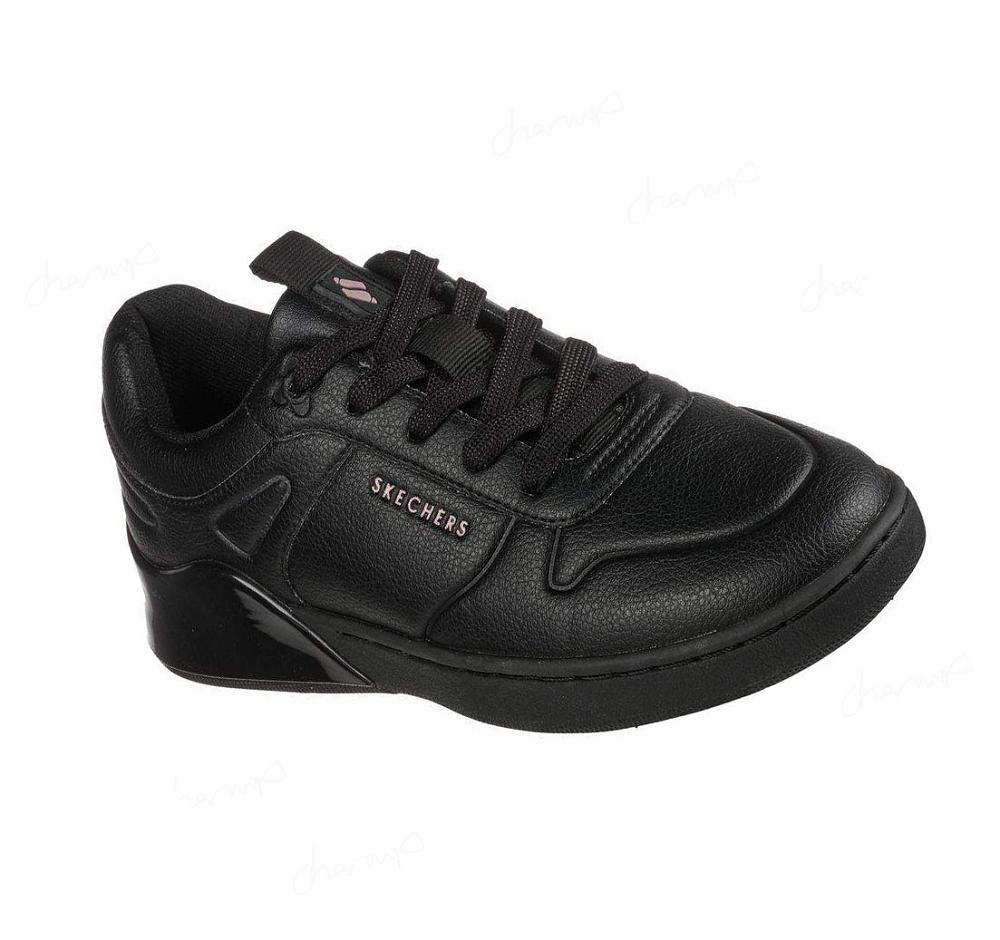 Zapatos Casuales Skechers Double Gloss Mujer Negras | I3138_AR