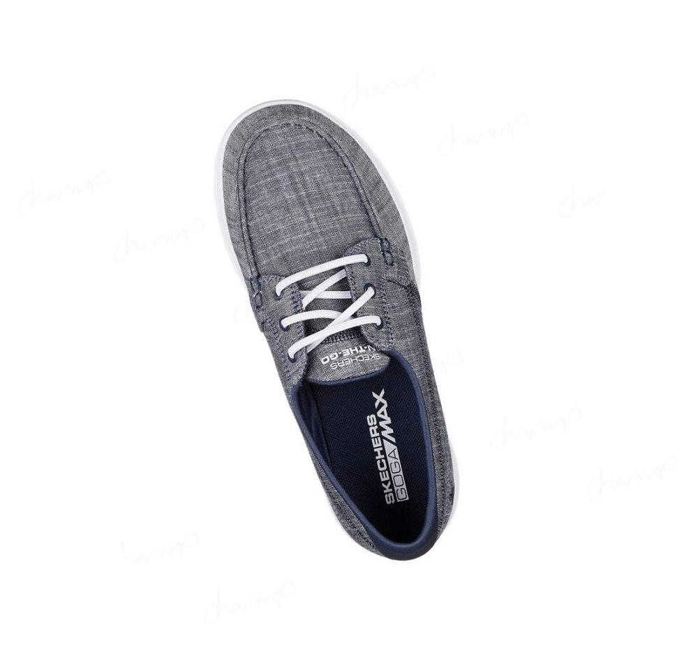 Zapatos Casuales Skechers GOwalk Lite - Isla Mujer Azul Marino | 5399D_AR