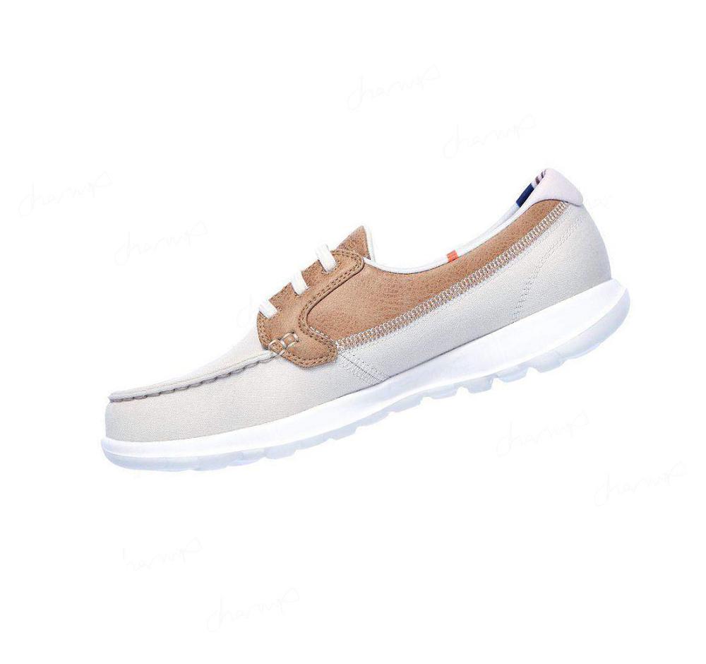 Zapatos Casuales Skechers GOwalk Lite - Playa Vista Mujer Beige | 5A2AC_AR