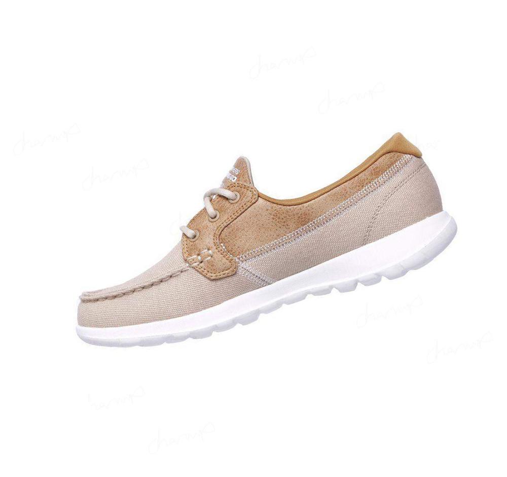 Zapatos Casuales Skechers GOwalk Lite - Coral Mujer Beige | 6013A_AR