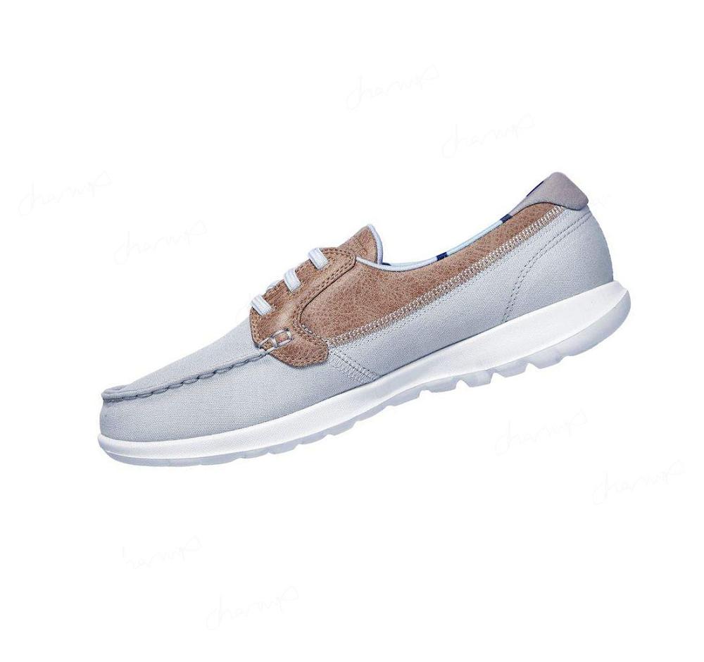 Zapatos Casuales Skechers GOwalk Lite - Playa Vista Mujer Gris | 6088W_AR