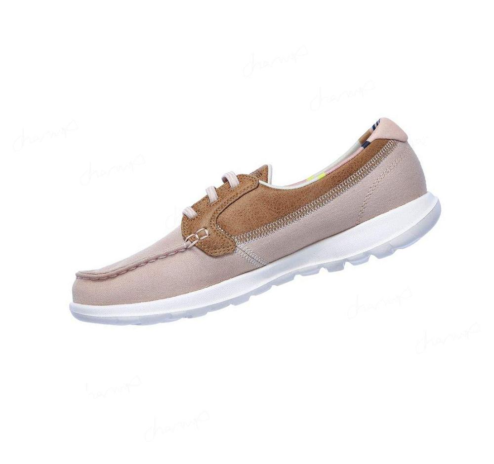 Zapatos Casuales Skechers GOwalk Lite - Playa Vista Mujer Rosas Claro | 6113P_AR