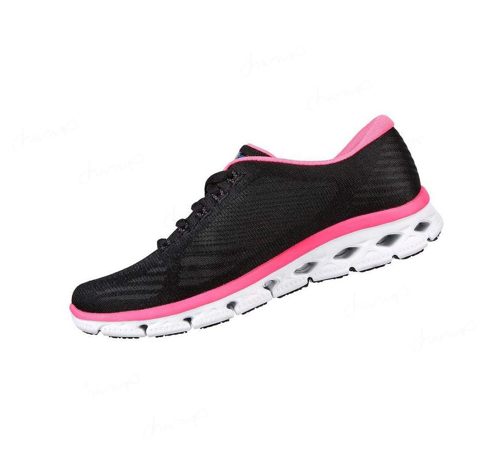 Zapatos Casuales Skechers Glide-Step Flex - Sheer Virtue Mujer Negras Rosas | AA88C_AR