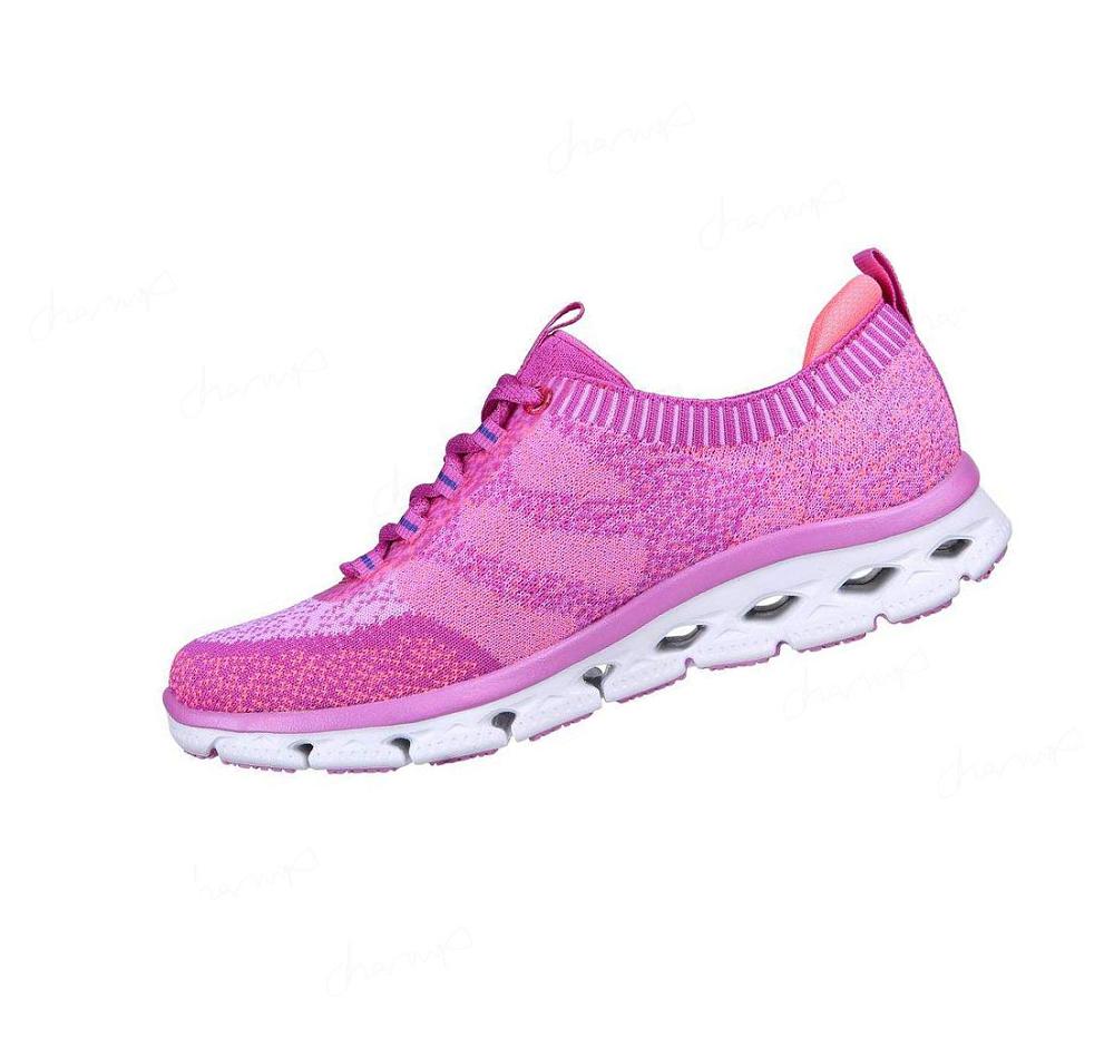 Zapatos Casuales Skechers Glide-Step Flex - Cosmic Spirit Mujer Moradas | I5130_AR