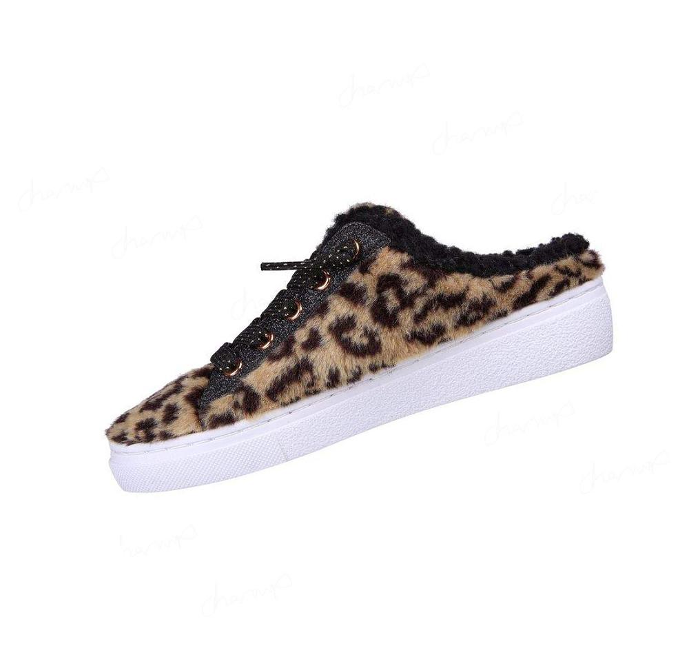 Zapatos Casuales Skechers Goldie - Generation Cozy Niña Leopardo | 3AA58_AR