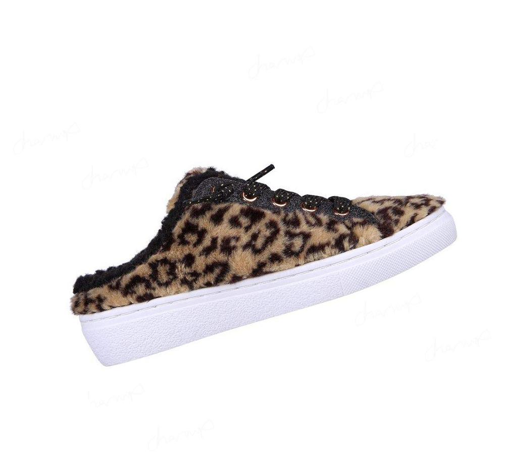 Zapatos Casuales Skechers Goldie - Generation Cozy Niña Leopardo | 3AA58_AR