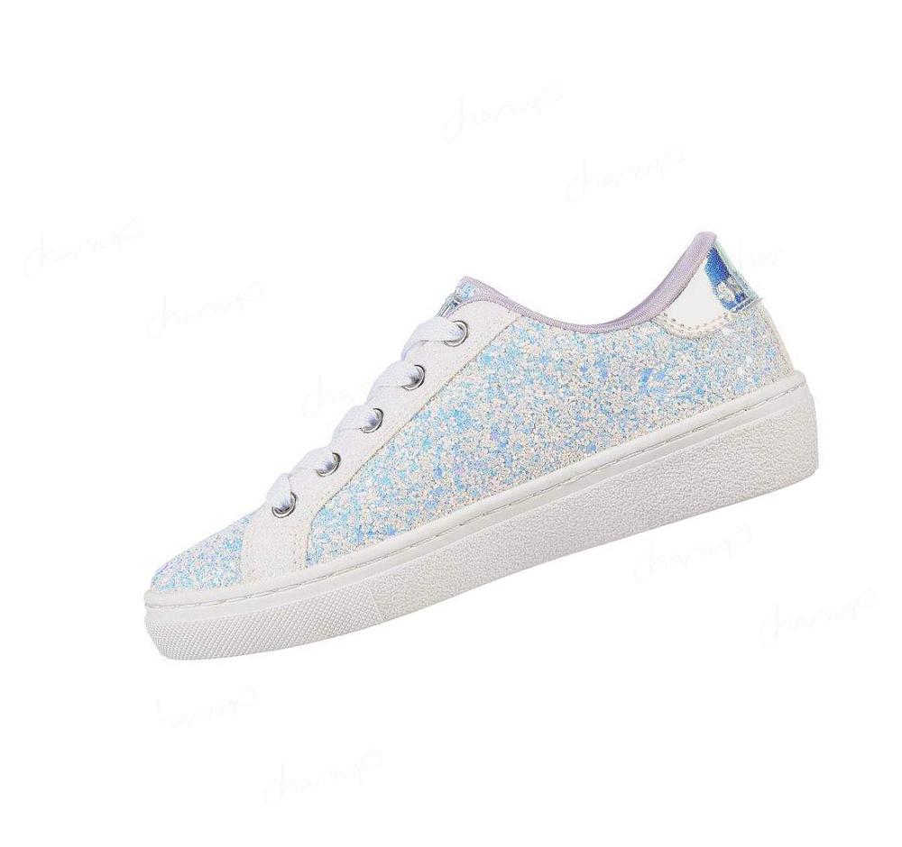 Zapatos Casuales Skechers Goldie - Sparkle Up Niña Blancas Azules | 38T0B_AR