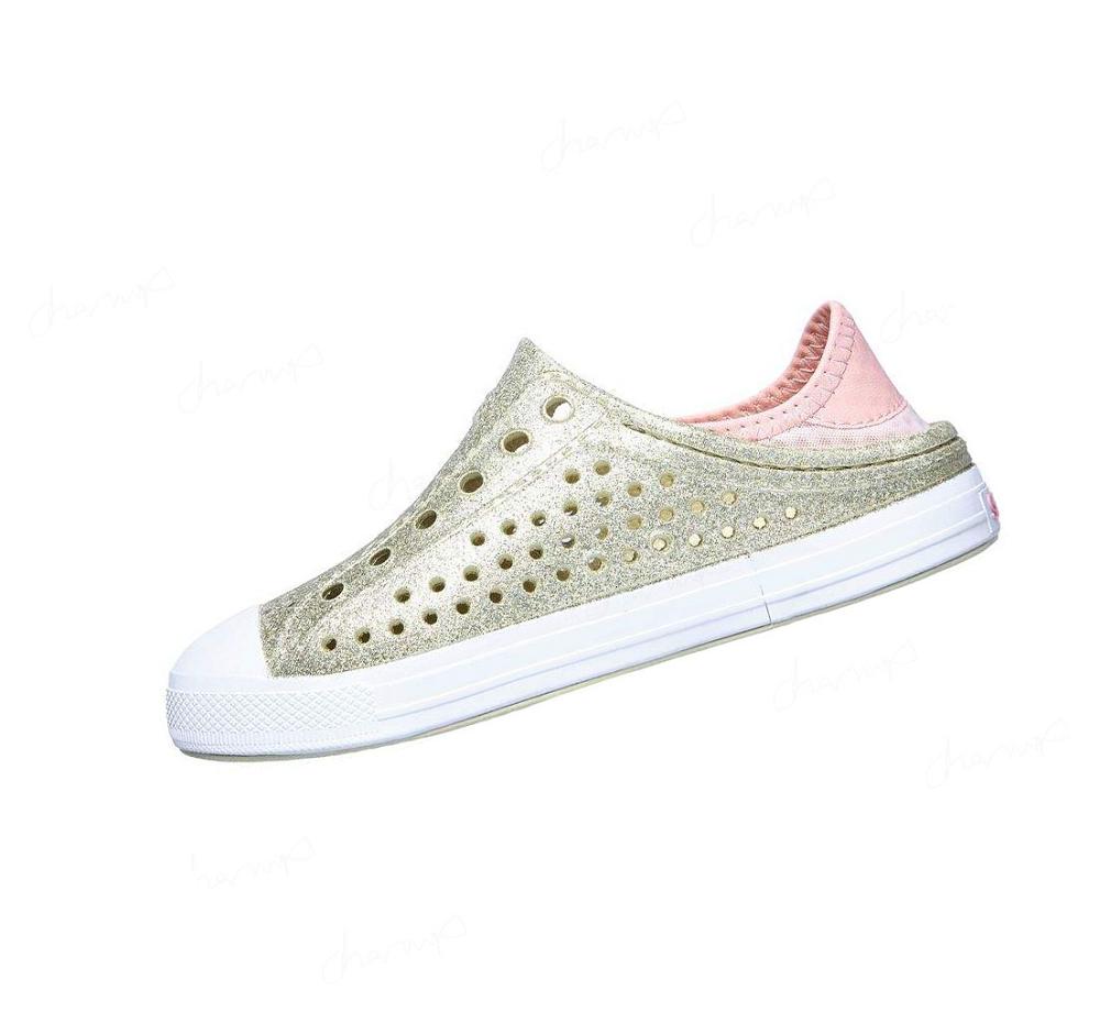 Zapatos Casuales Skechers Guzman Steps - Glitter Mist Niña Doradas | 33A5D_AR